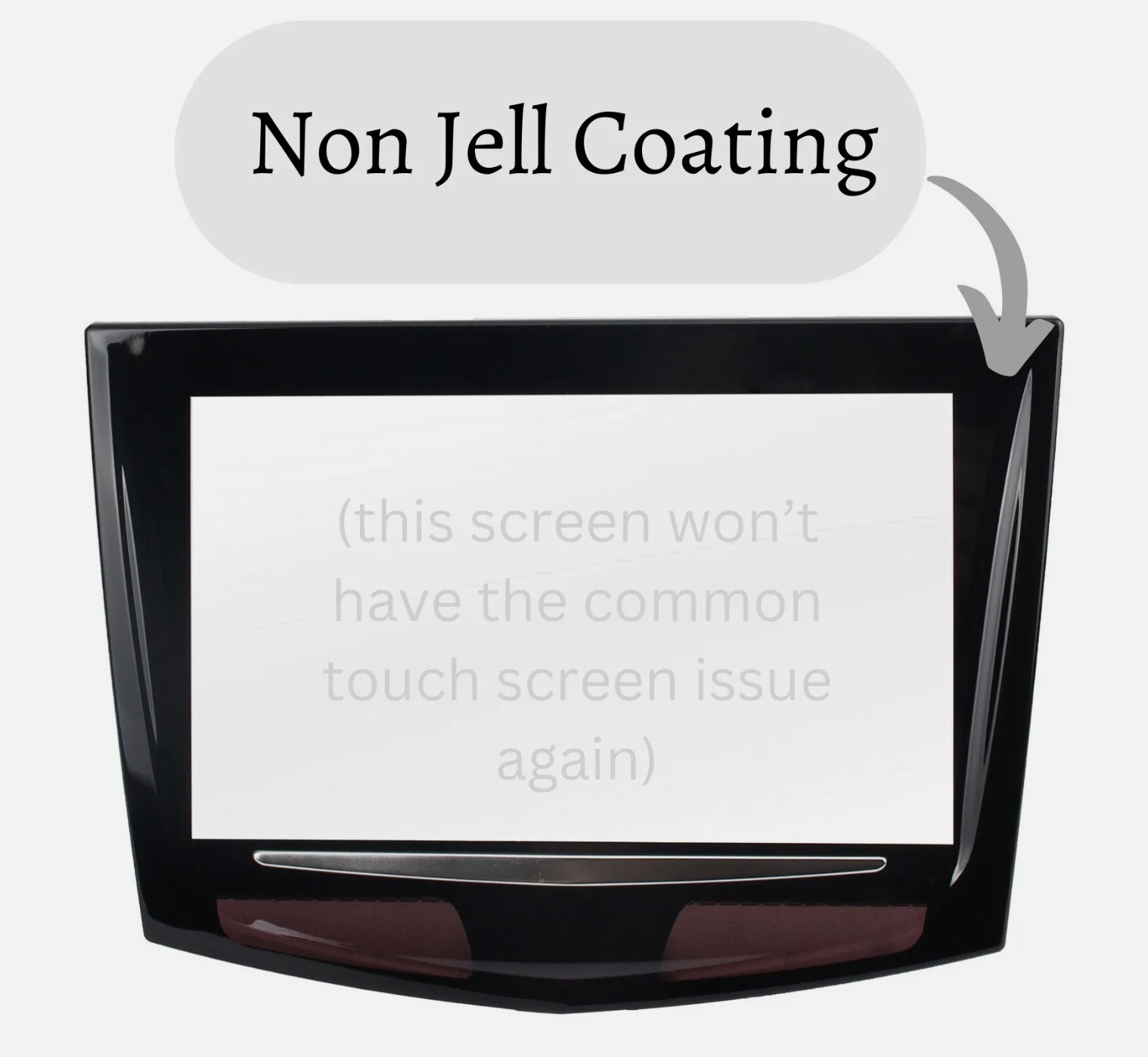 Cadillac CUE Touch screen Duel Mode